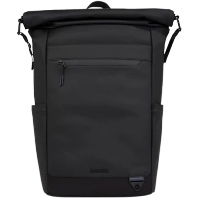 Image of Tommy Hilfiger Seasonal Rolltop Backpack Unisex Rucksack, Size: One Size, Black