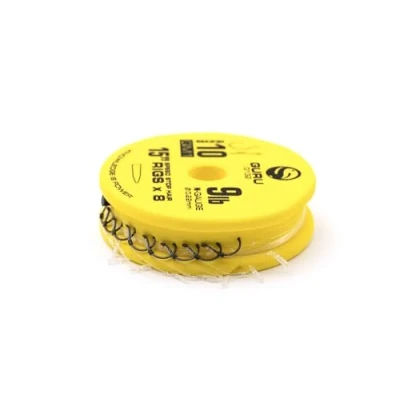 Image of Guru QM1 15&quot; Speed Stop Hair Rigs Barbless (Size 16 6lb)