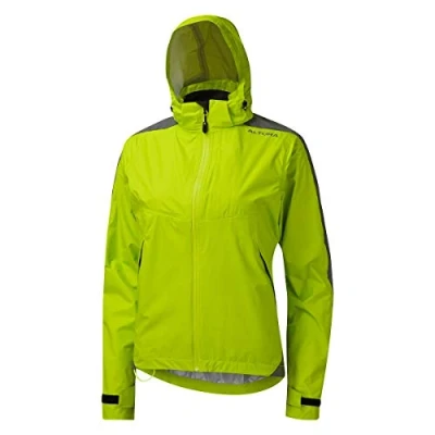 Image of Altura Typhoon Womens Jacket Lime Green 10