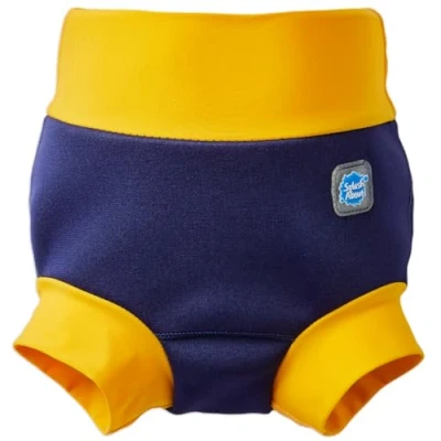 Image of Splash About Happy Nappy, Navy &amp; Yellow, 0 3 Months