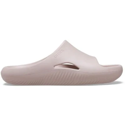 Image of Crocs Unisex Adult Slide, Mellow Recovery Pink Clay, 8 UK Men, 9 Women