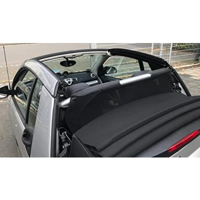 Image of Airax Windschott für Fortwo 451 Cabrio Windabweiser Windscherm Windstop Wind deflector déflecteur de vent