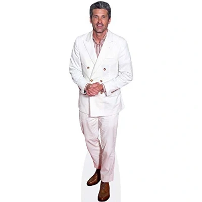 Image of Patrick Dempsey (White) Mini Size Cutout
