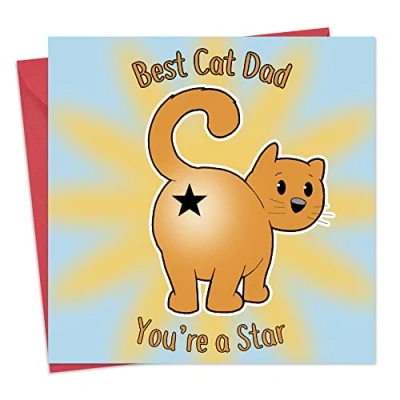Image of Twizler Father&#039;s Day Card from The Cat Funny Father