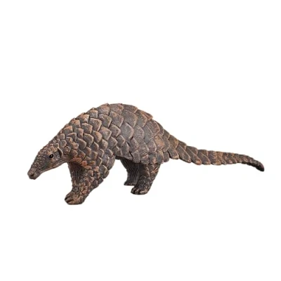 Image of MOJO Indian Pangolin Hand Painted Toy Figure Wildlife Collection True to Life &amp; Highly Detailed Designed in UK