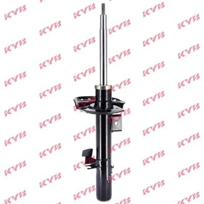 Image of LR001139, LR026066, LR031667 Shock absorber KYB Excel G 335829 Front Axle Right Gas Pressure Twin Tube Suspension Strut Top pin