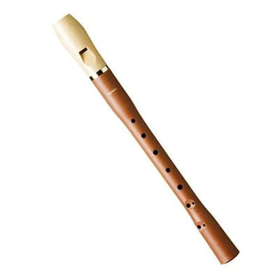 Image of FLAUTA DULCE SOPRANO Hohner (9514) Mixta (Barroca) (2 Piezas) Madera/Plastico (Marfil)