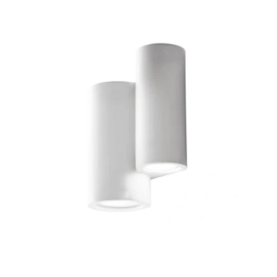 Image of Banjie Paintable Plaster Wall Lamp White, GU10