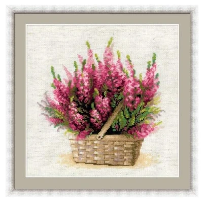 Image of Riolis Cross Stitch Kit 1324 Scottish Heather
