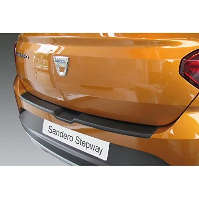 Image of RGM RBP1355 ABS Rear bumper protector compatible with Dacia Sandero &amp; Stepway III 2021 Black