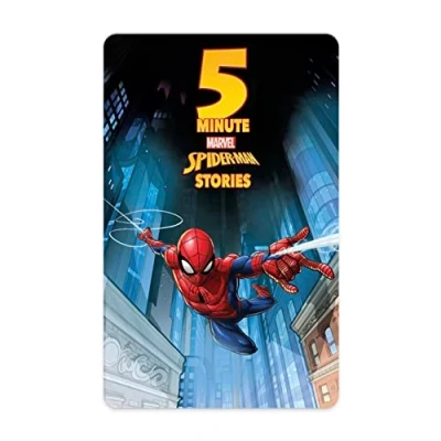 Image of Yoto Disney 5 Minute Marvel Stories: Spider Man Kids Audio Card for Use with Player &amp; Mini All in 1 Player, Screen Free Listening Fun Stories Playtime, Bedtime Travel, Ages 5+