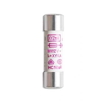 Image of Micro Fuse, 250 mA / 690 V, 10.3 x 38 mm, Super Fast Blow (FF)