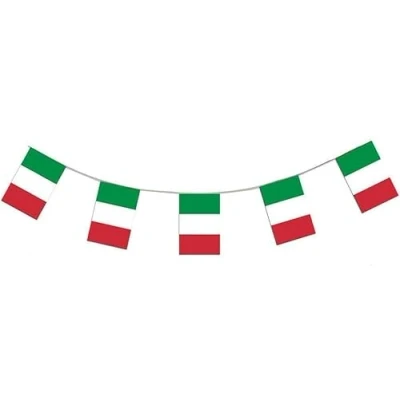 Image of Italy Rectangle Bunting 10m with 20 Flags