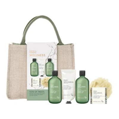 Image of Baylis &amp; Harding Wellness Tote Bag Of Treats Gift Set Vegan Friendly