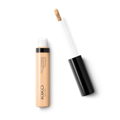 Image of KIKO Milano Full Coverage Dark Circles Concealer 16, High Liquid For The Face And Eye Area