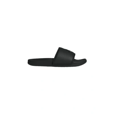 Image of adidas Unisex Adilette Comfort Slides Flip Flop, Core Black/Core Black, 5 UK