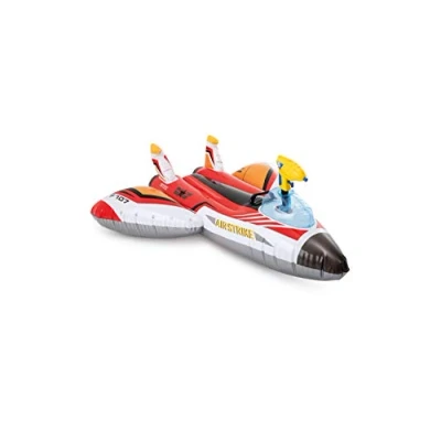 Image of Intex Water Gun Plane Ride On, 46in x 46in, for Ages 3+, 1 Float, Color May Vary