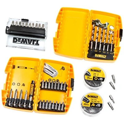 Image of DeWalt DT71515 QZ Drilling and Screwdriving Set in 2 Robust Cases (67 Pieces)