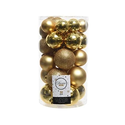 Image of Balls Ass. 30Pcs Gold