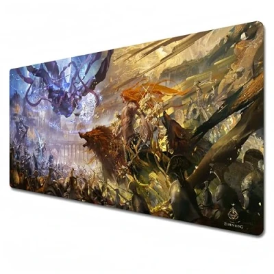 Image of Elden Ring Mouse padBlue Gaming padXXL pad 900x400Office Desk mat LargeWaterproof Anti Slip (31.5 x 11.8 0.1 in)
