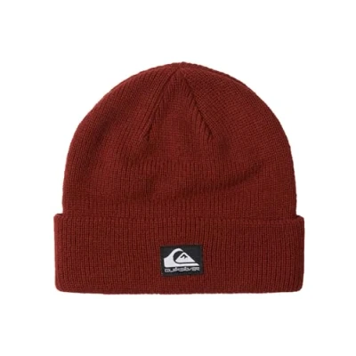 Image of Quiksilver Cuff Beanie Performer 2 Youth Boys 8 16 Brown One Size