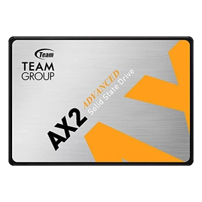 Image of TEAMGROUP AX2 1TB 3D NAND TLC 2.5 Inch SATA III Internal Solid State Drive SSD (Read Speed up to 540 MB/s) Compatible with Laptop &amp; PC Desktop T253A3001T0C101