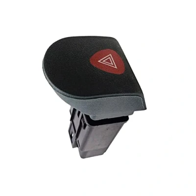Image of Hazard Warning Switch Button For RENAULT Kangoo (1997 Onwards) 7700308821, 8200090307, 8200523539 AUTORCE