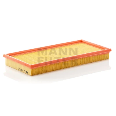 Image of 1326352, 13263520, 203339, 463505, 4635058 Air Filter MANN C 3483/1 37mm 165mm 335mm Insert VOLVO: 240 Estate, Saloon