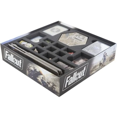 Image of Feldherr foam set compatible with Fallout board game box