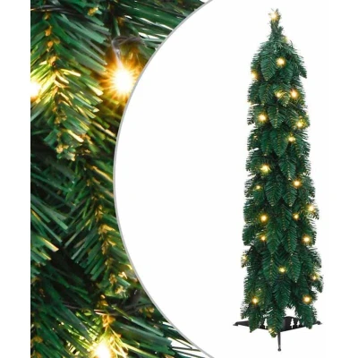 Image of vidaXL Artificial Pre lit Christmas Tree with 30 LEDs 60 cm