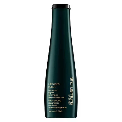 Image of Shu Uemura, Extreme Repair Shampoo Ultimate Reset, Very Damaged Hair, Enriched with Rice Extract, Repairs &amp; Strengthens, 300 ml
