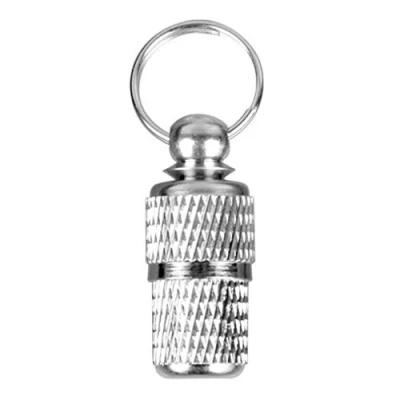 Image of Chrome Dog ID Tag (2275)