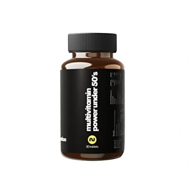Image of Numan Multivitamin Power Tablets for Under 50s CoQ10 Vitamin A, C, D, E, K 23 Essential Vitamins, Minerals &amp; Nutrients Men