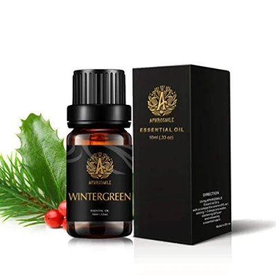 Image of Aromatherapy Essential Oil Wintergreen, 100% Pure Wintergreen Scent for Diffuser, Therapeutic Grade Home,10ml Candle Making
