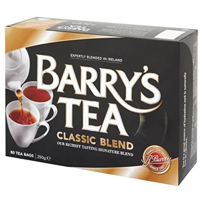 Image of Barry&#039;s Tea Classic Blend 80 Teabags (250g), Fresh from in Ireland