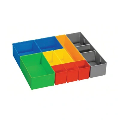 Image of Bosch Professional 1600A001S6 i Boxx Inset Box Set 10 Piece