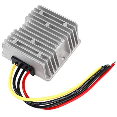 Image of HOMELYLIFE DC Voltage Reducer Automatic Buck Boost Converter 8V 40V to 12V 6A 72W Step Down Up Regulator Waterproof Module Transformer for Golf Cart Club (8V 6A)