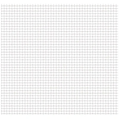 Image of vidaXL Crimped Garden Wire Fence Stainless Steel 50x50 cm 11x11x2 mm