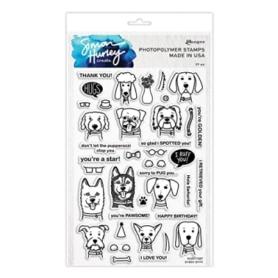 Image of Simon Hurley SIMN Stamps Puppy PALS, One Size
