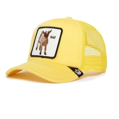 Image of Goorin Bros. Sheepie Black Sheep Grey Kids Trucker Cap, Yellow (Kid Kid), One size