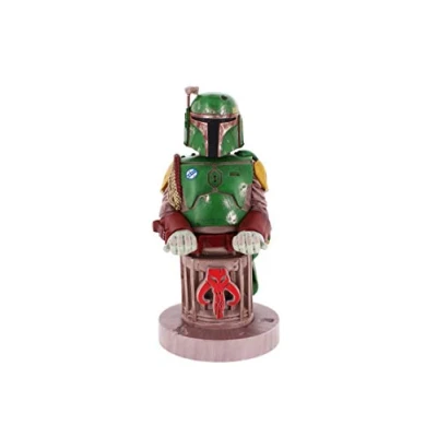 Image of Cable Guys Star Wars Boba Fett Gaming Accessories Holder &amp; Phone for Most Controller (Xbox Series X, PlayStation PS5, Nintendo Switch) (iPhone, Google Pixel, Samsung)