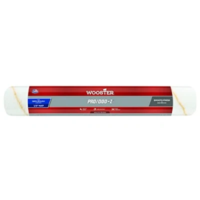 Image of Wooster Brush RR643 18 Pro/Doo Z Roller Cover, White, Inch