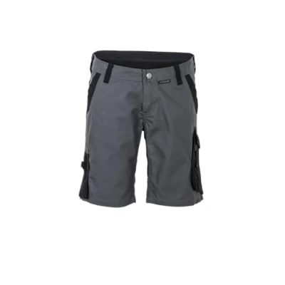 Image of Planam 6461044 Norit Women&#039;s Shorts, Slate/Black, Size S