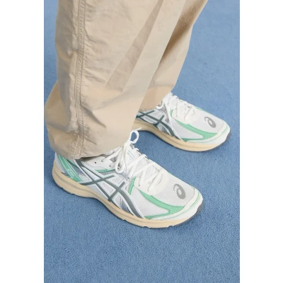 Image of Asics Sportstyle JOG 100 Unisex Trainers, Size: 11, White/clay grey shoes