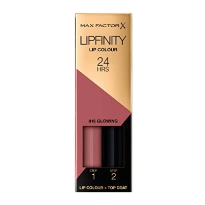 Image of Max Factor Lipfinity Long Lasting Two Step Lipstick 016 Glowing Pink, 4.2g