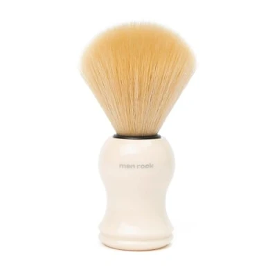 Image of Men Rock Premium Beard Shaving Brush Soft Synthetic Bristles, Luxurious Wet Shave