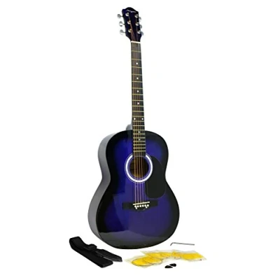 Image of Martin Smith Acoustic Guitar with Strings, Plectrums &amp; Strap