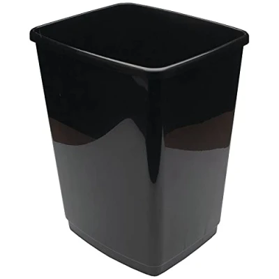 Image of 2Work Swing Bin Base 30 Litre Black 2W02383