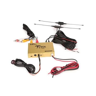 Image of ERISIN Car Mobile Digital HDTV DVB T2 Receiver HEVC H.265 H.264 HDMI USB 160km/h