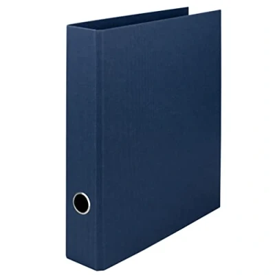 Image of Rössler Soho A4 50mm Lever Arch File Spine Navy Blue
